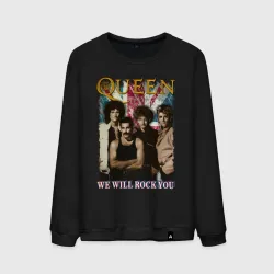 Мужской свитшот хлопок Queen винтаж