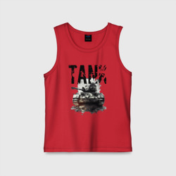 Детская майка хлопок Tankist 