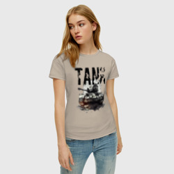Женская футболка хлопок Tankist  - фото 2