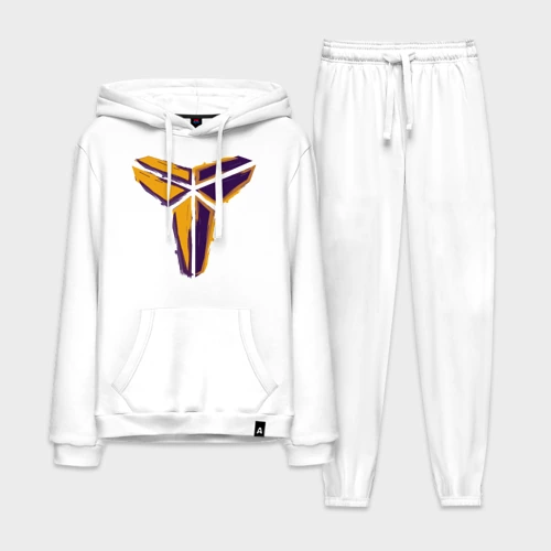 Мужской костюм хлопок с толстовкой Kobe logo