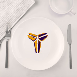 Набор: тарелка + кружка Kobe logo - фото 2