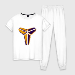 Женская пижама хлопок Kobe logo