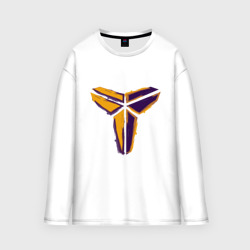 Женский лонгслив oversize хлопок Kobe logo