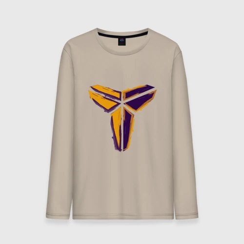 Мужской лонгслив хлопок Kobe logo