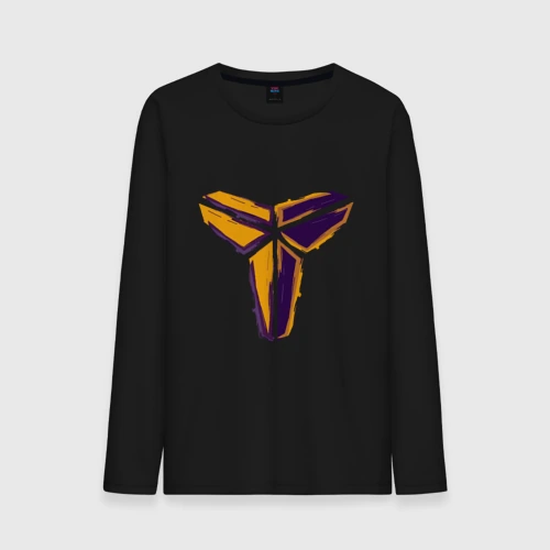 Мужской лонгслив хлопок Kobe logo