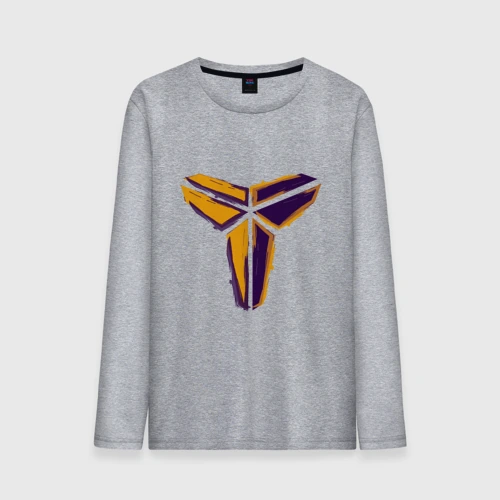 Мужской лонгслив хлопок Kobe logo