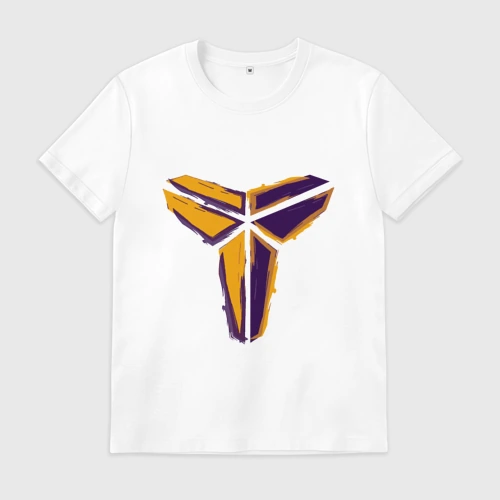 Мужская футболка хлопок Kobe logo
