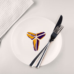 Тарелка Kobe logo