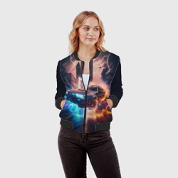 Женский бомбер 3D Хочу Back to The Home - фото 2