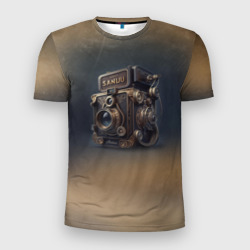 Мужская футболка 3D Slim Странный фотоаппарат