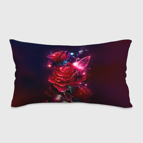 Подушка 3D антистресс Розы с огоньками