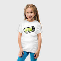 Детская футболка хлопок Сын - полный заряд батарейки - Семейный лук - фото 2