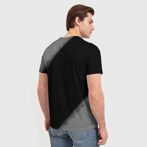 Мужская футболка 3D с принтом Никогда не спорь с лучшим дзюдоистом, вид сзади #2