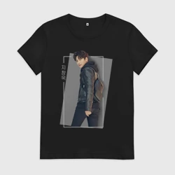 Женская футболка хлопок Ji Chang Wook