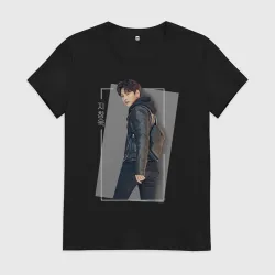 Женская футболка хлопок Ji Chang Wook