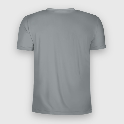 Мужская футболка 3D Slim с принтом Владимир Маяковский - стих, вид сзади #1