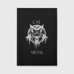 Обложка для автодокументов Cat metal