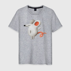 Милый крысеныш – Мужская футболка хлопок с принтом купить со скидкой в -20%