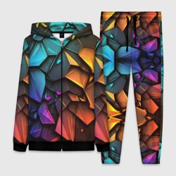 Женский костюм 3D Неоновая абстрактная чешуя дракона