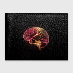 Обложка для студенческого билета Нейронный неоновый мозг
