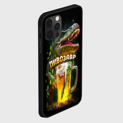 Чехол для iPhone 12 Pro Пивозавр в лесу - фото 2