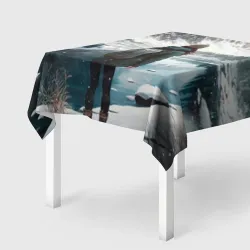 Скатерть 3D Путешествие в горы