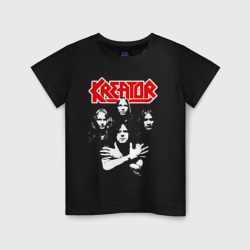 Детская футболка хлопок Kreator rock