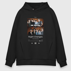 Мужское худи Oversize хлопок One direction Night Changes