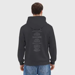 Мужская толстовка без начеса хлопок Bon Jovi It's My Life - фото 2