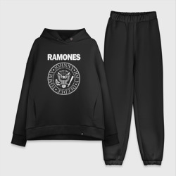 Женский костюм хлопок Oversize Ramones Blitzkrieg Bop