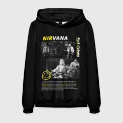 Мужская толстовка 3D Nirvana bio
