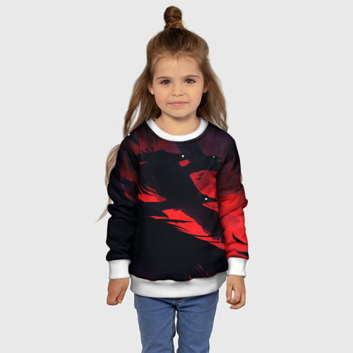 Детский свитшот 3D Пикирующие вороны, цвет 3D печать - фото 7