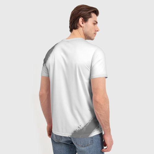 Мужская футболка 3D с принтом Не спорь с лучшим кодером никогда, вид сзади #2
