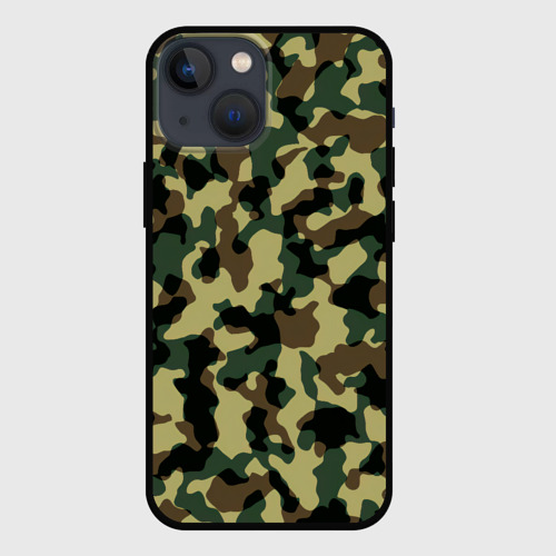 Чехол для iPhone 13 mini Военный камуфляж