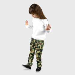 Детские брюки 3D Военный камуфляж - фото 2