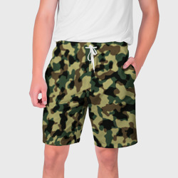 Мужские шорты 3D Военный камуфляж