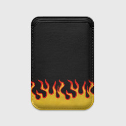 Картхолдер Magsafe магнитный Горящее пламя