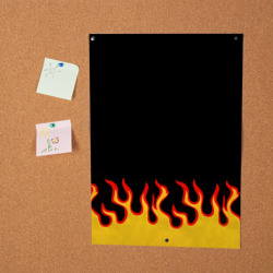 Постер Горящее пламя - фото 2