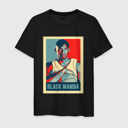 Мужская футболка хлопок Black mamba poster