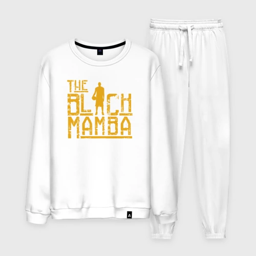 Мужской костюм хлопок The black mamba