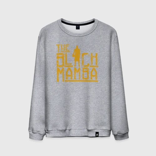 Мужской свитшот хлопок The black mamba
