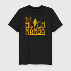 Мужская футболка хлопок Slim The black mamba