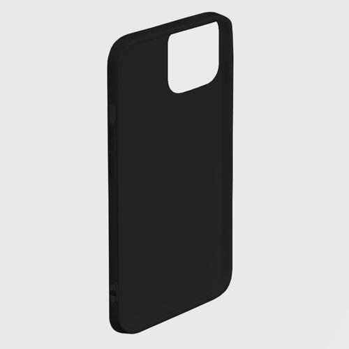 Чехол силиконовый для Apple iPhone 15 матовый Лис за ноутбуком от нейросети, цвет черный - фото 2