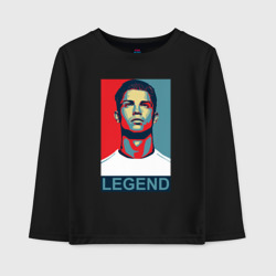 Детский лонгслив хлопок Ronaldo legend