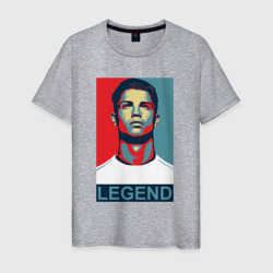 Мужская футболка хлопок Ronaldo legend