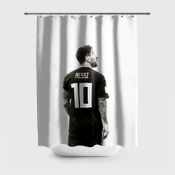 Штора 3D для ванной 10 Leo Messi