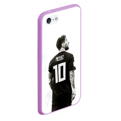 Чехол для iPhone 5/5S матовый 10 Leo Messi - фото 2