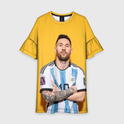 Детское платье 3D Lionel Messi 10