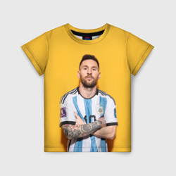 Детская футболка 3D Lionel Messi 10