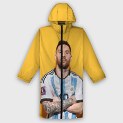 Мужской дождевик 3D Lionel Messi 10